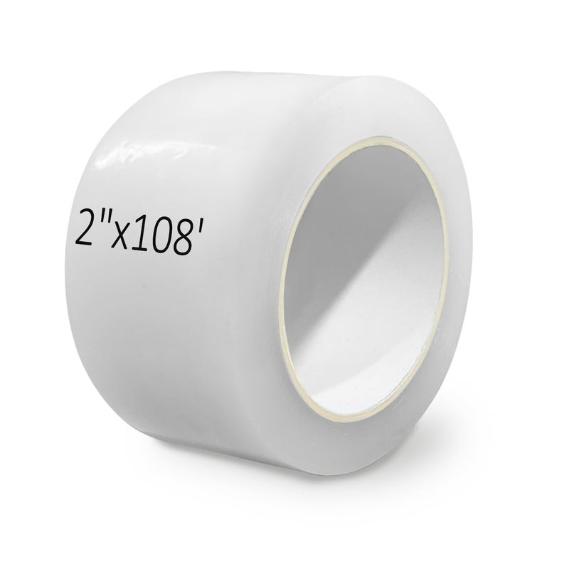 chicarry Greenhouse Repair Tape, 6 mil 2" x 108' Greenhouse Tape, Heavy Duty UV Resistant Clear Greenhouse Sheeting Coverings Film Tape for Seaming and Sealing (2" x 108') - Image 1